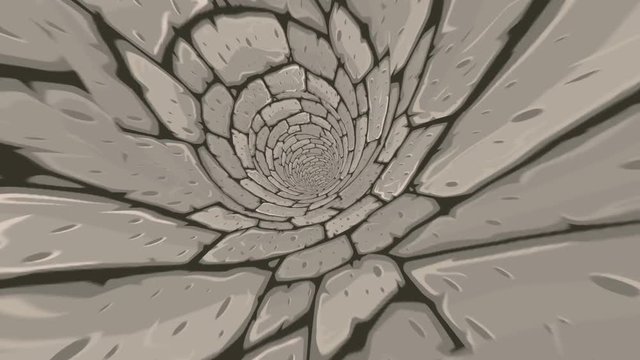 Falling into a Deep Well