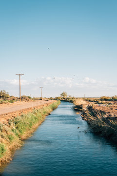 The Highline Canal, In Slab City, California