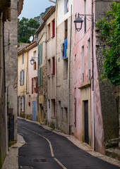 Strasse in Vauvenargues, Provence