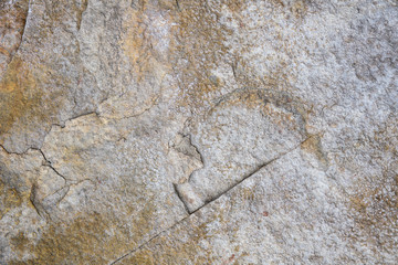worn cracked sandstone