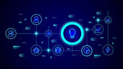 bulb icon. From web set