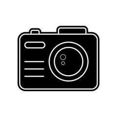 camera icon. Element of Media tool for mobile concept and web apps icon. Glyph, flat icon for website design and development, app development