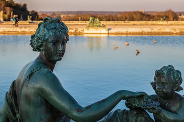 Statue at Palace of Versailles, France