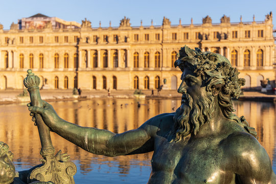 Statue at Palace of Versailles, France
