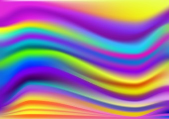 Obraz premium Modern colorful flow poster liquid wave shape