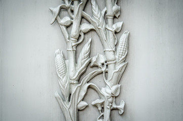 Garden District Cornstalk Motif