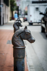 Horse Hitching Posts in New Orleans