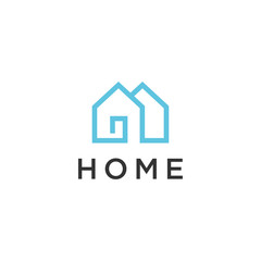 simple home logo design