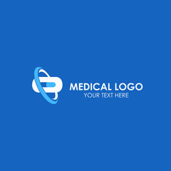 Medical Logo Vector Template Design Illustration