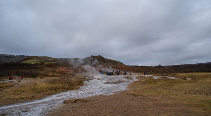 Iceland and amazing icelandic nature and landscapes