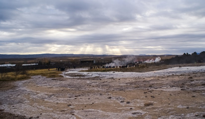 Iceland and amazing icelandic nature and landscapes