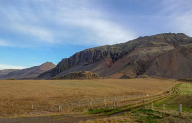 Iceland and amazing icelandic nature and landscapes