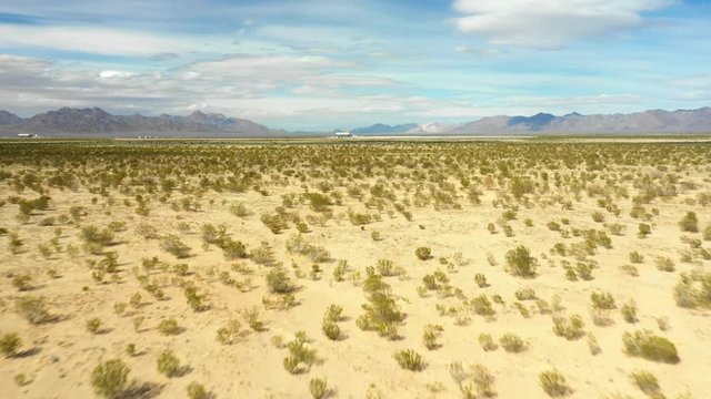 Aerial b-roll footage California desert Blythe