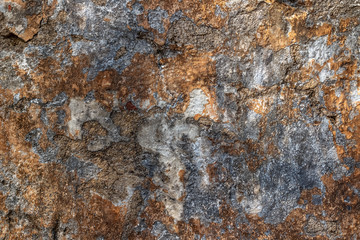 Background texture of old painted wall for mockup or design pattern in construction, food or industrial flat layer of sample pattern layout