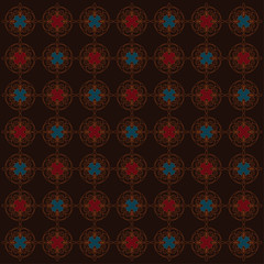 Batik Pattern: Indonesian Diagonal Elegan Batik Pattern used for cloth, wallpaper, scarf and any other textile industries