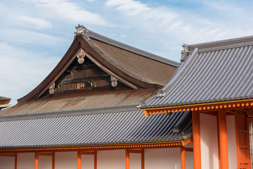 Fototapeta premium Kyoto Imperial Palace (Kyoto Gosho) This is where the imperial family lived from 1331 until 1868 when they moved to Tokyo.