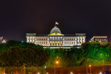 Fototapeta na wymiar Presidential Palace - Tbilisi, Georgia