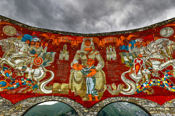 Obraz premium Russia - Georgia Friendship Monument