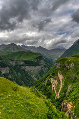 Mountain Panorama - Kazbegi, Georgia