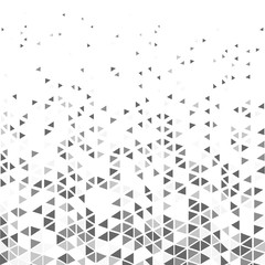 Abstract modern triangle patterns gray tone hipster design decoration background. illustration vector eps10