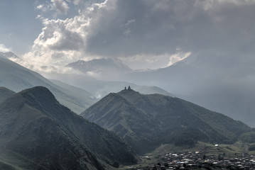 Panoramic Landscape - Kazbegi, Georgia