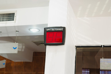 turn counter screen turned off