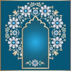 Ornate floral background