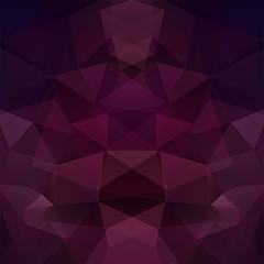 Abstract polygonal vector background. Purple geometric vector illustration. Creative design template.