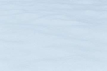background of fresh snow texture in blue tone