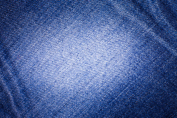 Blue Jeans texture background.