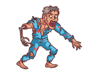 Ferocious Human Flesh Eating Zombie