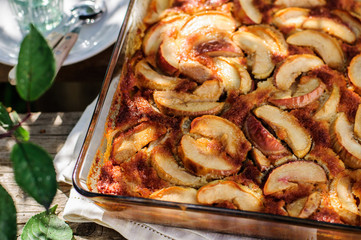 Toffee Apple Pudding