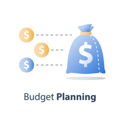 Finance concept, quick money, fast cash loan, invest fund, budget plan, stock market, wealth management, value investment