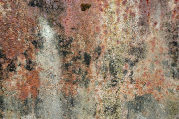 old weathered oxidated metal pattern