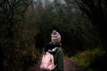 Obraz premium Walking in the forest