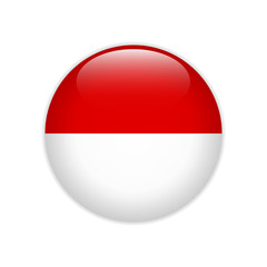 Flag Hessen button