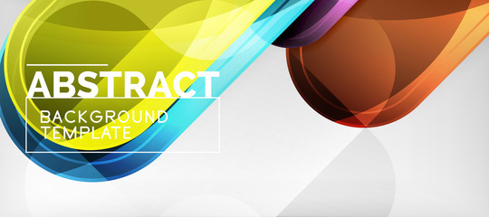 Shiny glossy arrows background, clean modern geometric design, futuristic composition