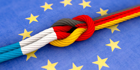 Verbundenheit zwischen Frankreich und Deutschland © bluedesign