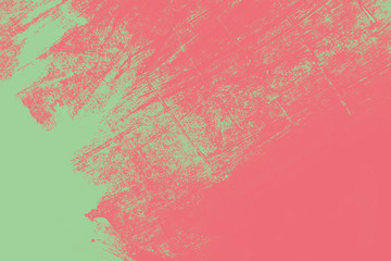 green pink  paint brush strokes background 
