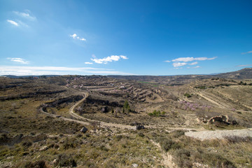 Mountainous area around the town of Morella