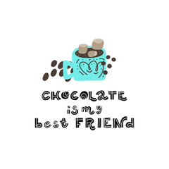 Hot Chocolate Vector Set