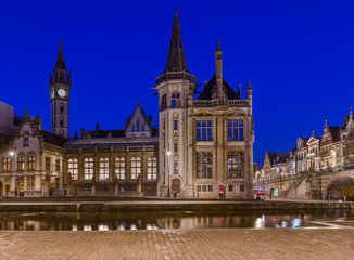 Fototapeta na wymiar Gent cityscape - Belgium