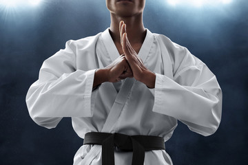Martial arts fighter © fotokitas