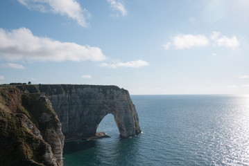 Arc in sea in France