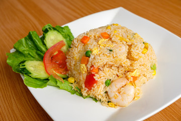 Thai fried rice  with seafood