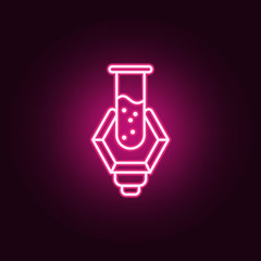 artificial intelligence medicine neon icon. Elements of Artifical intelligence set. Simple icon for websites, web design, mobile app, info graphics