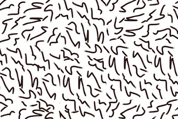 dark brush lines on a white background. raster illustration for poster design and decoration. presentations, flyers.