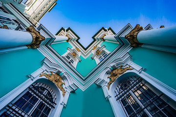 Elements of architecture of St. Petersburg Russia.