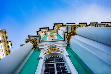 Elements of architecture of St. Petersburg Russia.