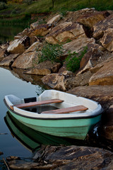 boat on the river